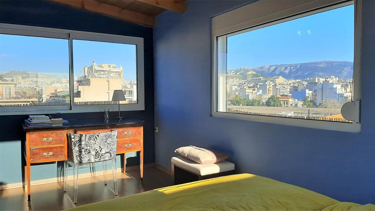 Apartamento Sunshine Penthouse Atenas Exterior foto