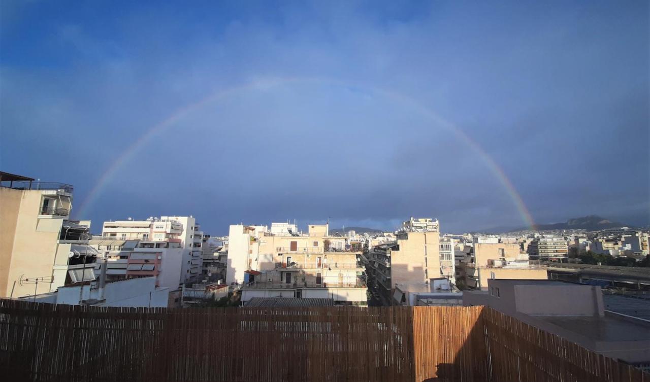 Apartamento Sunshine Penthouse Atenas Exterior foto